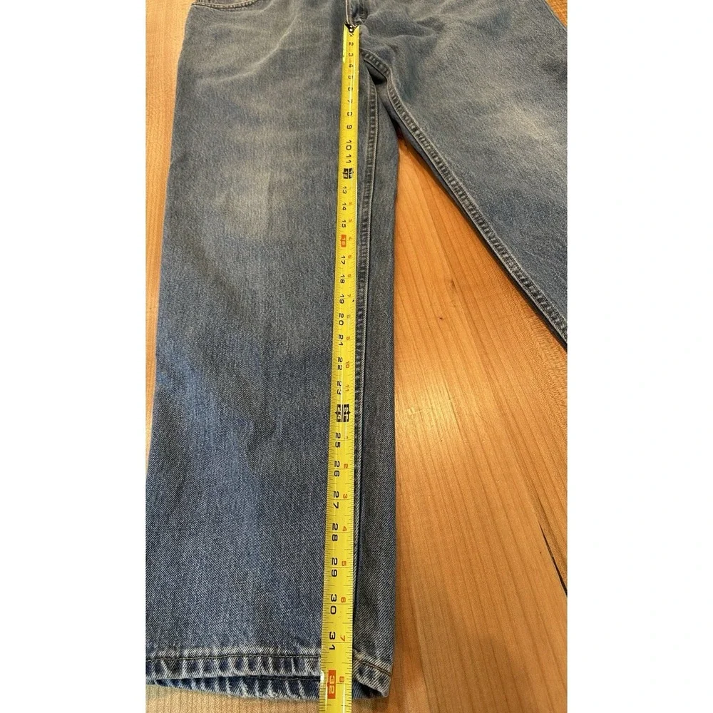 Vintage Levi's 560 Jeans Y2K 90s Loose Fit Tapered Leg Blue Denim Size 40x32